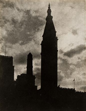 JESSIE TARBOX BEALS (1870-1942) Metropolitan Tower, New York. Circa 1910.                                                                        